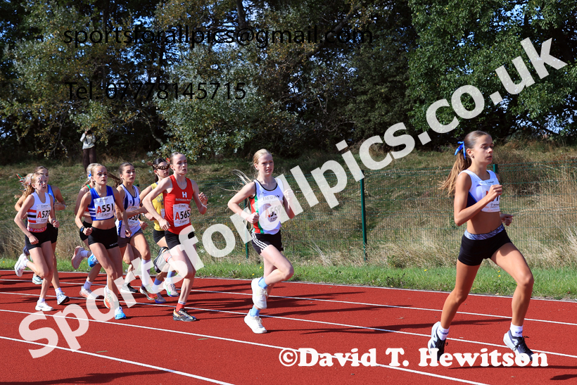 Girls Under-16s, 2026 Northern Mens 6 and Womens 4 Stage and Youngsters Relays, Silksworth, Sunderland. Photo: David T. Hewitson/Sports for All Pics